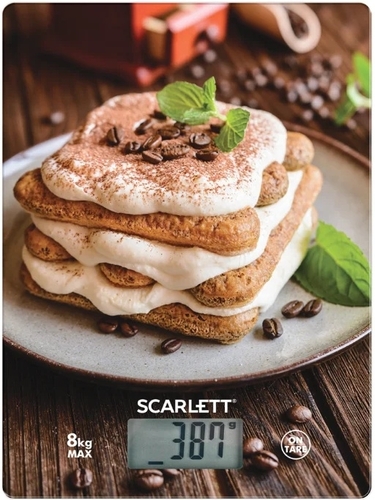 Кухонные весы Scarlett SC-KS57P58 коричневый - Техно плюс