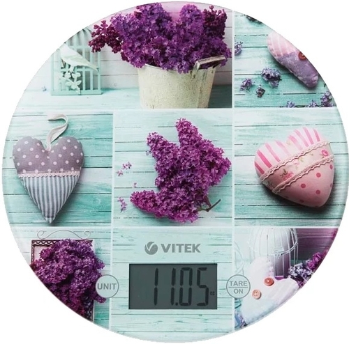 Кухонные весы VITEK VT-2426 мультиколор - Техно плюс