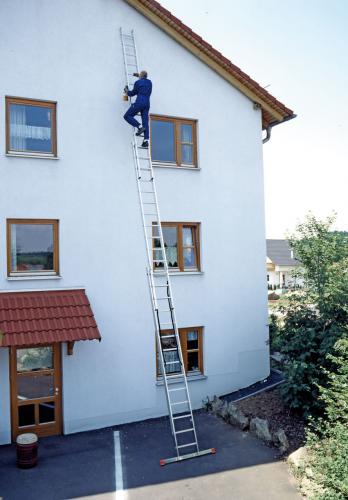 Трехсекционная универсальная лестница, 3x14, Krause Tribilo 120960 - Техно плюс