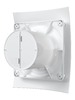BREEZE 4C Matt white, Вентилятор осевой вытяжной  с обр. клапаном Breeze D100 декоративный - Техно плюс