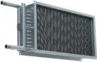 Нагреватель водяной для прямоугольных каналов SHUFT WHR 400x200-3 - Техно плюс