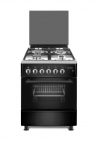 Кухонная плита Dauscher E6240 BL черный - Техно плюс