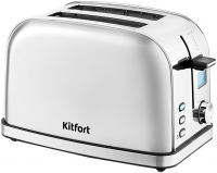 Тостер Kitfort KT-2036-6 серебристый - Техно плюс