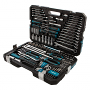 Набор инструментов, 1/4", 1/2", CrV, 120 зубьев, 115 предметов// Gross - Техно плюс