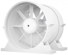 PRO 4 Вентилятор осевой канальный приточно-вытяжной с крепежным компл. D100 - Техно плюс