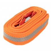 Трос буксировочный 5 тонн, 2 крюка, пакет, Россия// Stels - Техно плюс