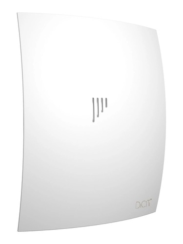 BREEZE 4C Matt white, Вентилятор осевой вытяжной  с обр. клапаном Breeze D100 декоративный - Техно плюс