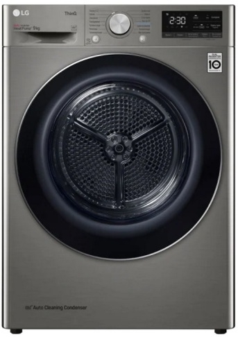 Сушильная машина LG DC90V5V9S серый - Техно плюс
